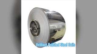 8K 6K 12K 304 316L Polished Stainless Steel Coil