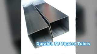 AISI 304 Stainless Steel Square Tube Strong & Durable